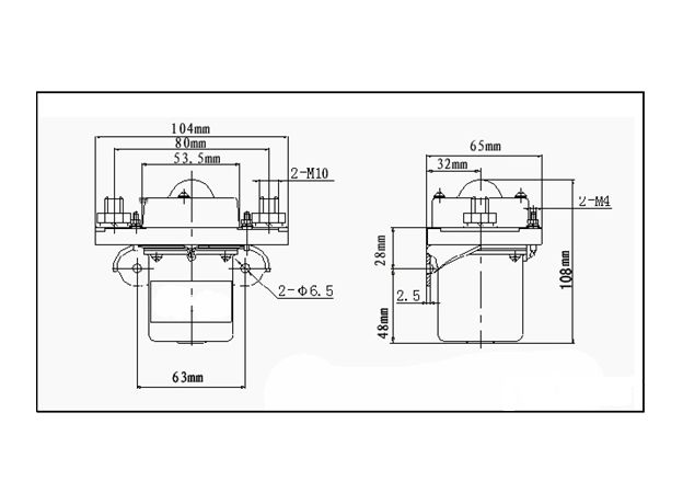 Power contactor KZJ 400A 12V 24V 36V 48V 60V 72V, 2 image