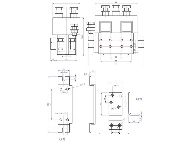 Reversing Contactor ZJWT 200A 12V 24V 36V 48V 72V 84V 96V 108V 120V 144V, 3 image Reversing Contactor ZJWT 200A 12V 24V 36V 48V 72V 84V 96V 108V 120V 144V, 3 image