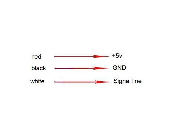 Motorbike Throttle Hall Sensor Motorbike 0-5V (WUXING), 2 image